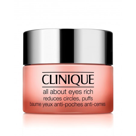 CLINIQUE ALL ABOUT EYES RICH BAUME YEUX ANTI-POCHES ANTI-CERNES 15ML