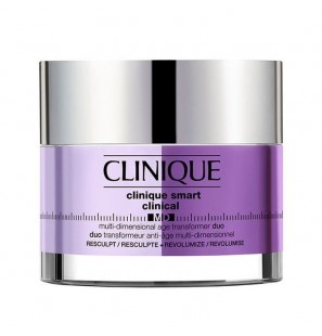 CLINIQUE SMART CLINICAL DUO TRANSFORMEUR ANTI-ÂGE MULTI-DIMENSIONNEL RESCULPTE+ REVOLUMISE 50ML