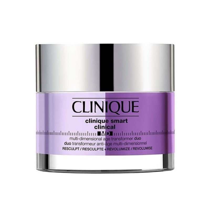 CLINIQUE SMART CLINICAL DUO TRANSFORMEUR ANTI-ÂGE MULTI-DIMENSIONNEL RESCULPTE+ REVOLUMISE 50ML