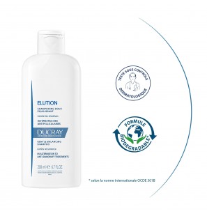 DUCRAY ELUTION shampooing doux rééquilibrant | 200 ml