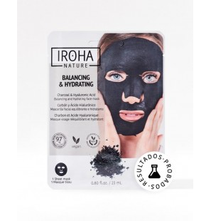 IROHA MASQUE VISAGE NOIR DETOX CHARBON +AH 23ML