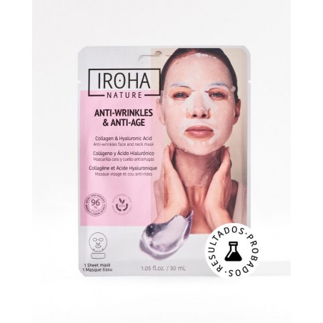 IROHA MASQUE VISAGE ACIDE HYALURONIQUE ET COLLAGENE 20ML