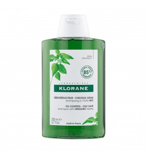 KLORANE ORTIE shampooing sébo-régulateur | 200 ml