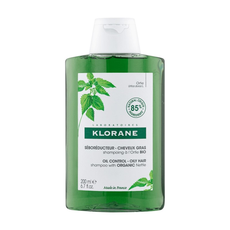 KLORANE ORTIE shampooing sébo-régulateur | 200 ml KLORANE ORTIE shampooing sébo-régulateur | 200 ml