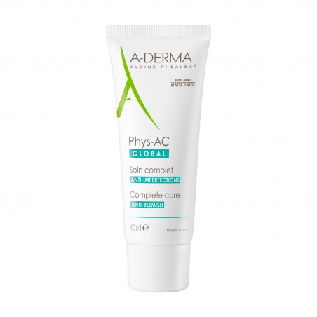 ADERMA PHYS-AC global soin anti imperfections | 40 ml