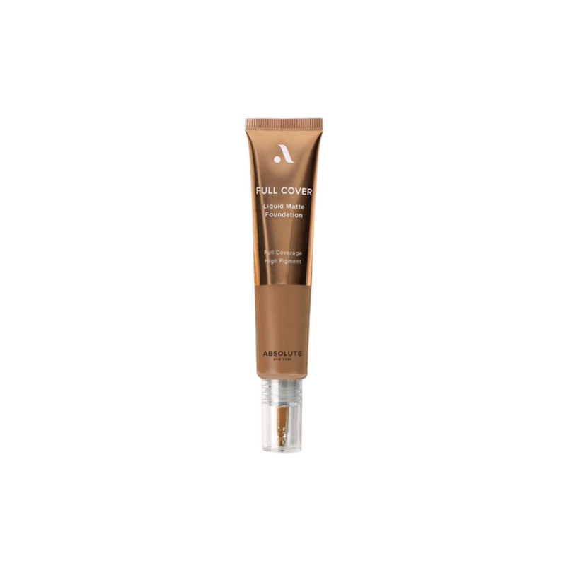 ABSOLUTE NEW YORK FULL COVER LIQUID MATTE FOUNDATION WARM TOFFEE 30ML REF MFFD05