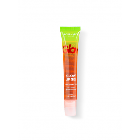 ABSOLUTE NEW YORK POPPY AND IVY GLOW LIP GEL WATERMELON 20ML