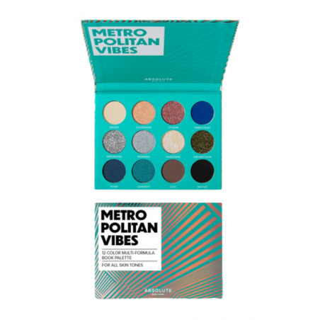 ABSOLUTE NEW YORK METRO POLITAN VIBES 12 COLOR REF MESP02