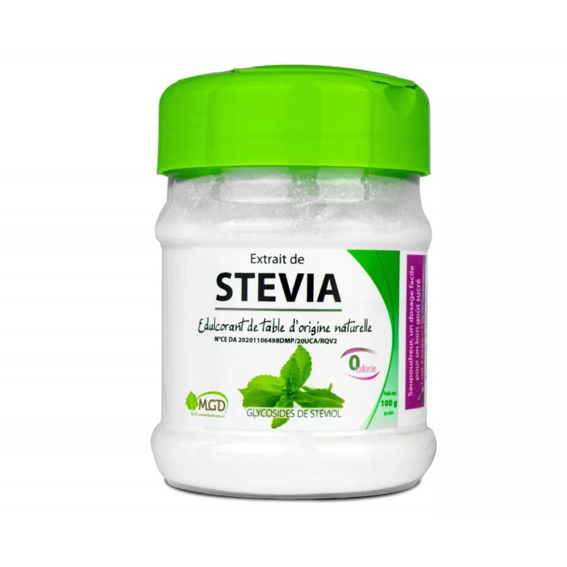 MGD EXTRAIT DE STEVIA POUDRE 100G