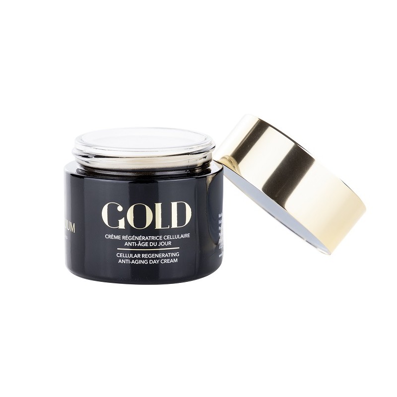 DERMALIUM GOLD Anti-âge Jour crème régénératrice cellulaire | 50 ml