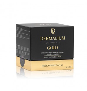 DERMALIUM GOLD Anti-âge Jour crème régénératrice cellulaire | 50 ml