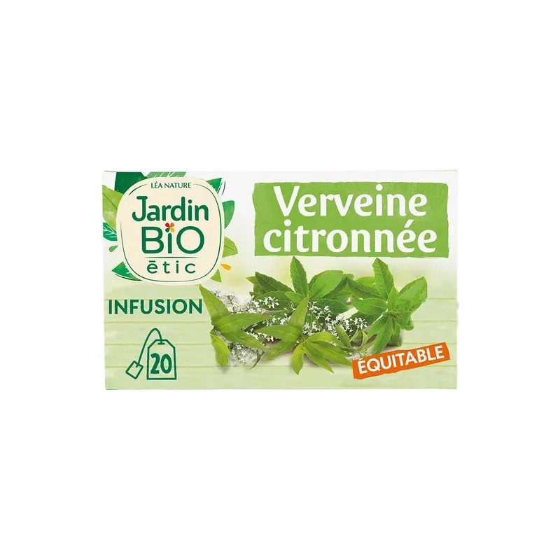 JARDIN BIO VERVEINE CITRONEE infusion Bio | 20 sachets