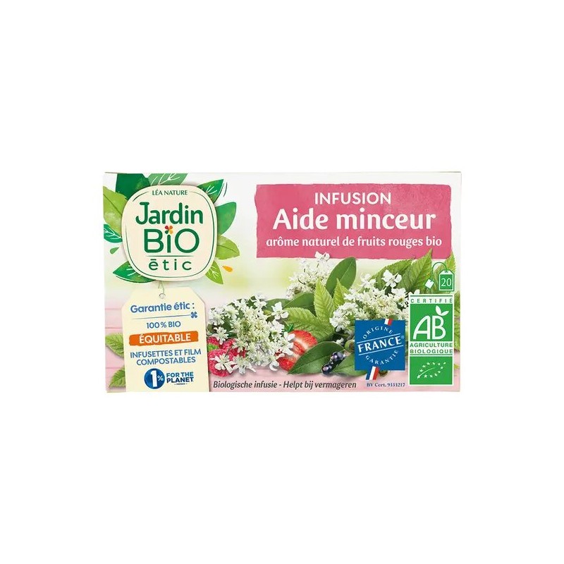 JARDIN BIO AIDE MINCEUR infusion | 20 sachets