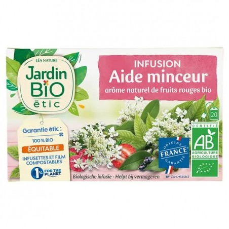 JARDIN BIO AIDE MINCEUR infusion | 20 sachets