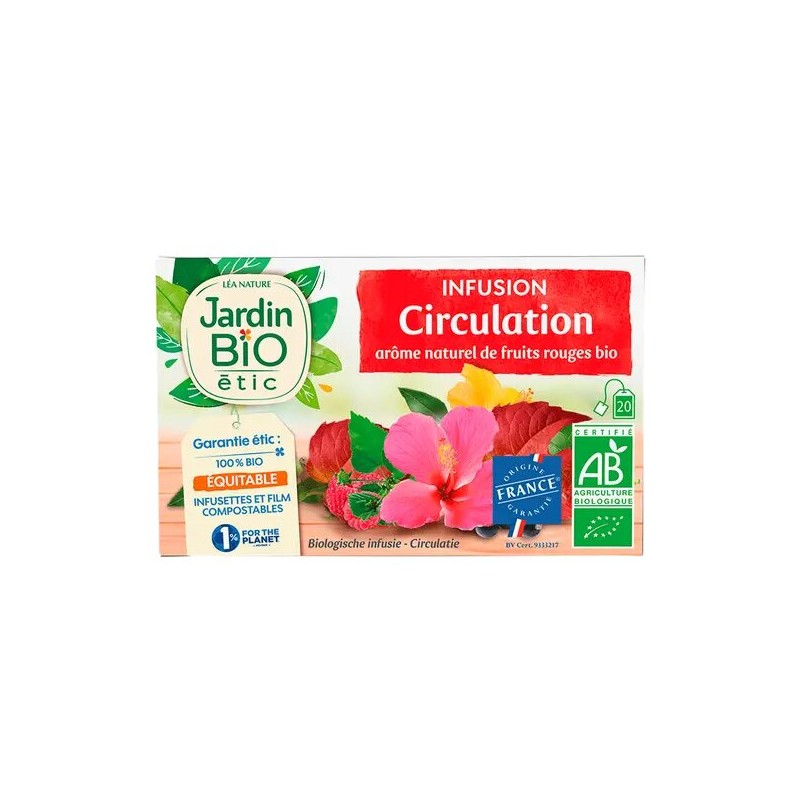 JARDIN BIO CIRCULATION infusion | 20 sachets