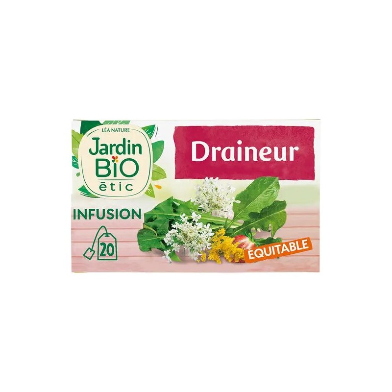 JARDIN BIO DRAINEUR infusion | 20 sachets