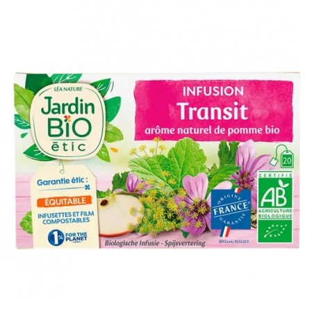 JARDIN BIO TRANSIT infusion | 20 sachets