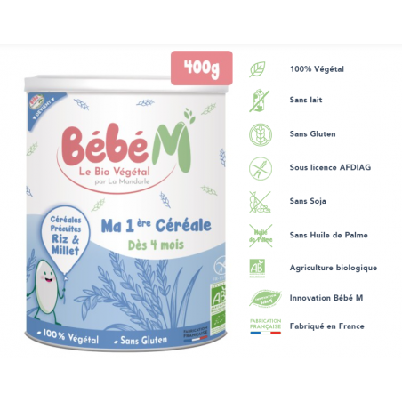 BEBE M Ma 1ère Céréale | 400 G