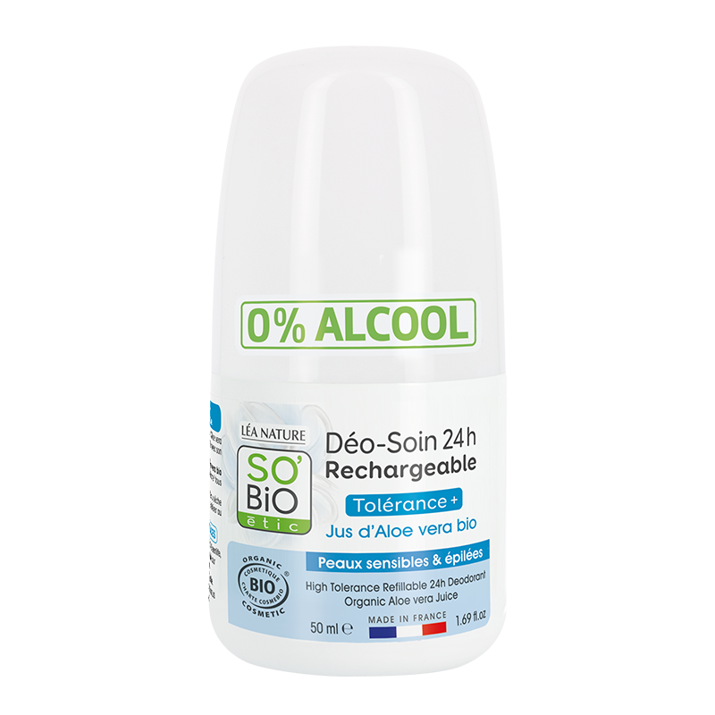 SO'BIO ETIC ALOE VERA déo soin tolérance Bio | 50 ml