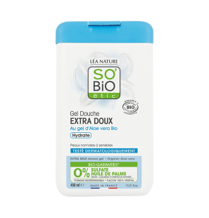 SO'BIO ETIC gel douche extra doux à l'Aloe Vera Bio | 450 ml