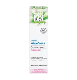 SO'BIO ETIC HYDRA ALOE VERA contour yeux anti-poches | 15 ml