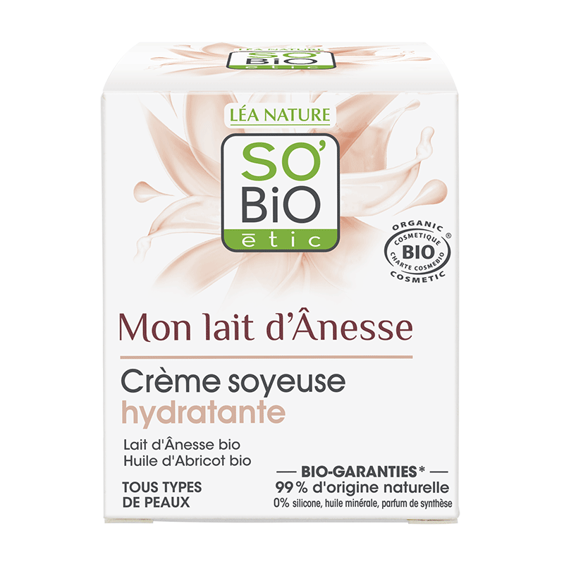 SO'BIO ETIC MON LAIT D'ANESSE crème soyeuse hydratante | 50 ml