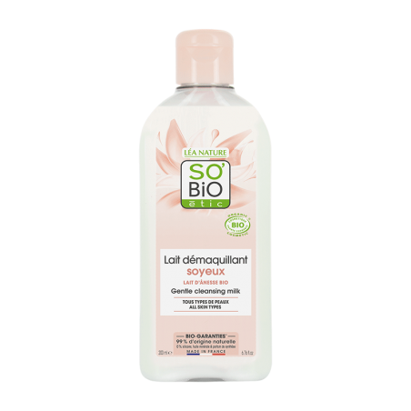 SO'BIO ETIC MON LAIT D'ANESSE lait démaquillant soyeux | 200 ml