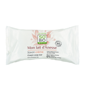 SO'BIO ETIC MON LAIT D'ANESSE savon crème | 100 G