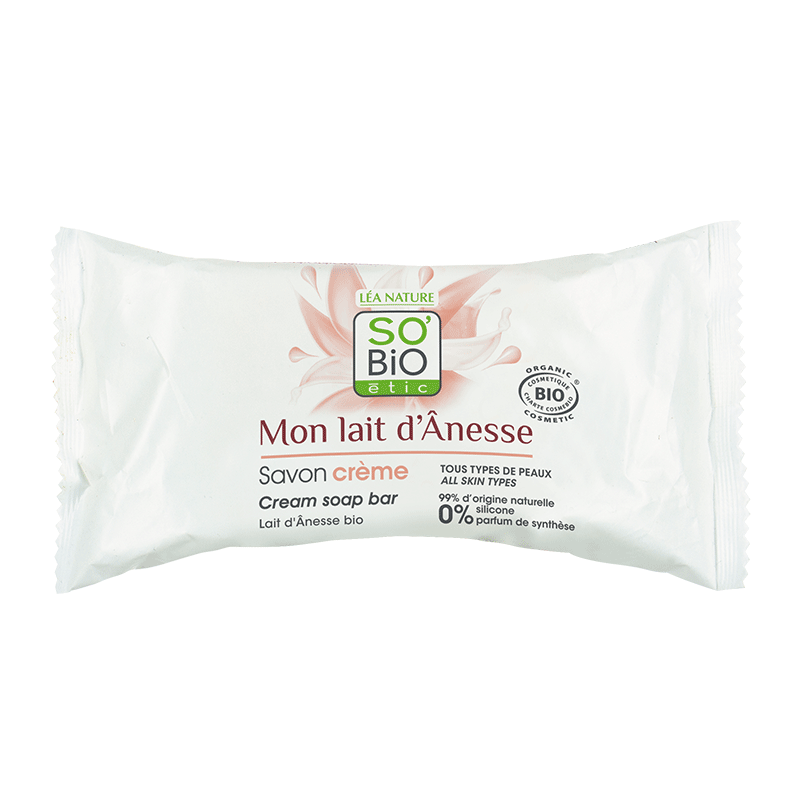 SO'BIO ETIC MON LAIT D'ANESSE savon crème | 100 G