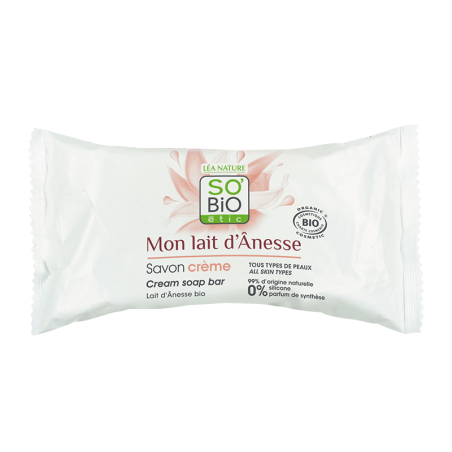 SO'BIO ETIC MON LAIT D'ANESSE savon crème | 100 G