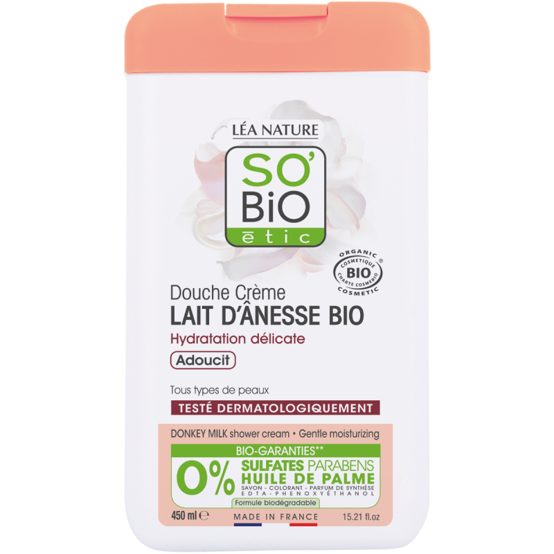 SO'BIO ETIC MON LAIT D'ANESSE douche crème | 450 ml