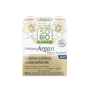 SO'BIO ETIC PRECIEUX ARGAN crème nutritive Nuit | 50 ml