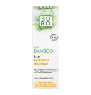 SO'BIO ETIC PUR BAMBOO soin hydratant matifiant | 50 ml