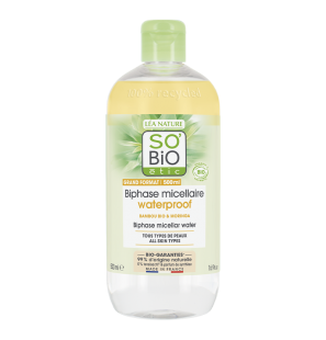 SO'BIO ETIC PUR BAMBOO biphase micellaire Waterproof | 500 ml