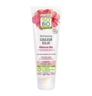 SO'BIO ETIC HIBISCUS shampooing couleur éclat Bio | 250 ml