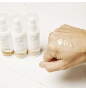 BIARRITZ ALGAMARIS crème solaire Teinté DORÉ spf 50 Bio| 50 ml