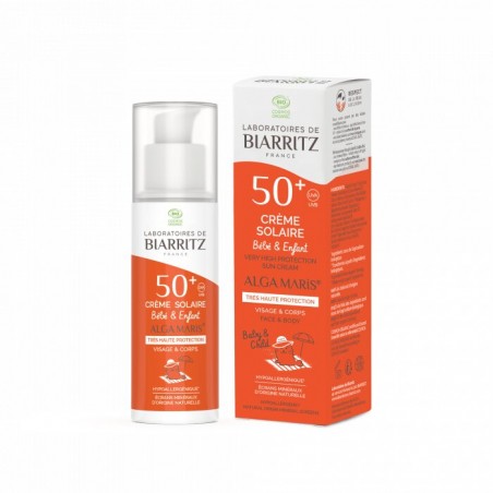 BIARRITZ ALGAMARIS crème solaire Bébé & Enfant spf 50+ | 100 ml