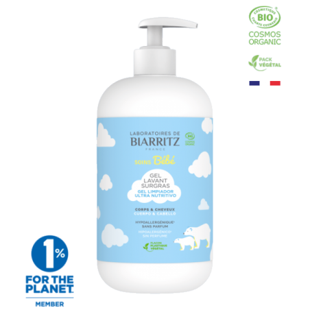 BIARRITZ BEBE gel surgras Bio | 500 ml