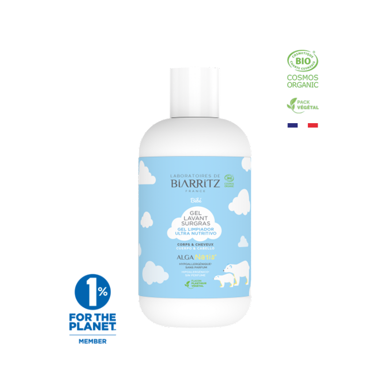 BIARRITZ BEBE gel surgras Bio | 200 ml