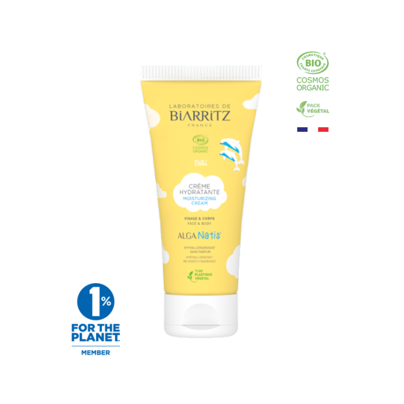 BIARRITZ BEBE crème hydratante Bio | 100 ml