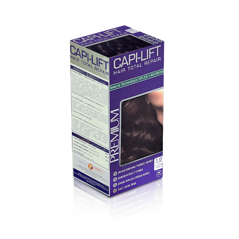 CAPI-LIFT HAIR TOTAL REPAIR TECHNOLOGIE VPLEX + ARGININE 3.0 CHÂTAIN FONCE