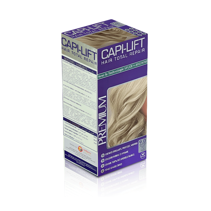 CAPI-LIFT HAIR TOTAL REPAIR TECHNOLOGIE VPLEX + ARGININE 9.0 BLOND TRES CLAIR