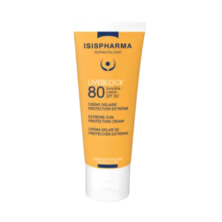 ISISPHARMA UVEBLOCK 80 crème invisible | 40 ml