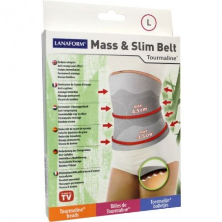 LANAFORM Mass & Slim Belt - Ceinture intelligente amincissante