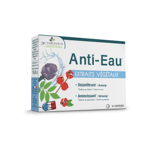 3 CHÊNES ANTI-EAU désinfiltrant et amincissant | 30 comprimés