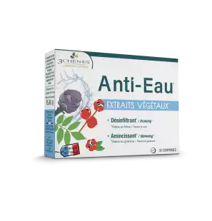 3 CHÊNES ANTI-EAU désinfiltrant et amincissant | 30 comprimés