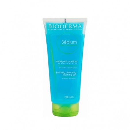 BIODERMA SEBIUM  gel moussant purifiant 200 ml