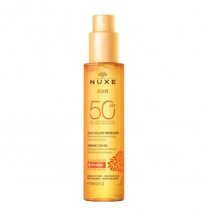 NUXE SUN HUILE SOLAIRE BRONZANTE SPF50 150ML