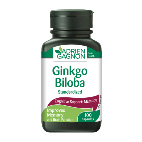 ADRIEN GAGNON Ginkgo Biloba 80 mg | 100 capsules