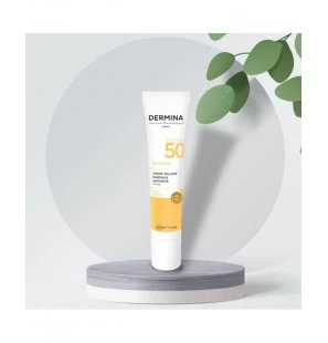 DERMINA SUNLINA crème solaire minérale teintée spf 50 | 40ml